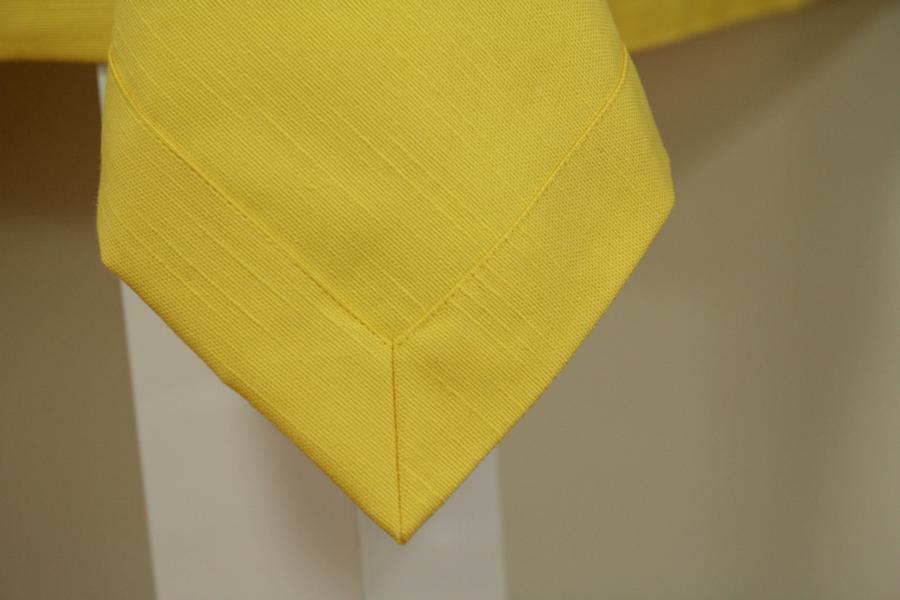 Gelbe Tischwäsche mit FLECKSCHUTZ Nia Breite 160 cm