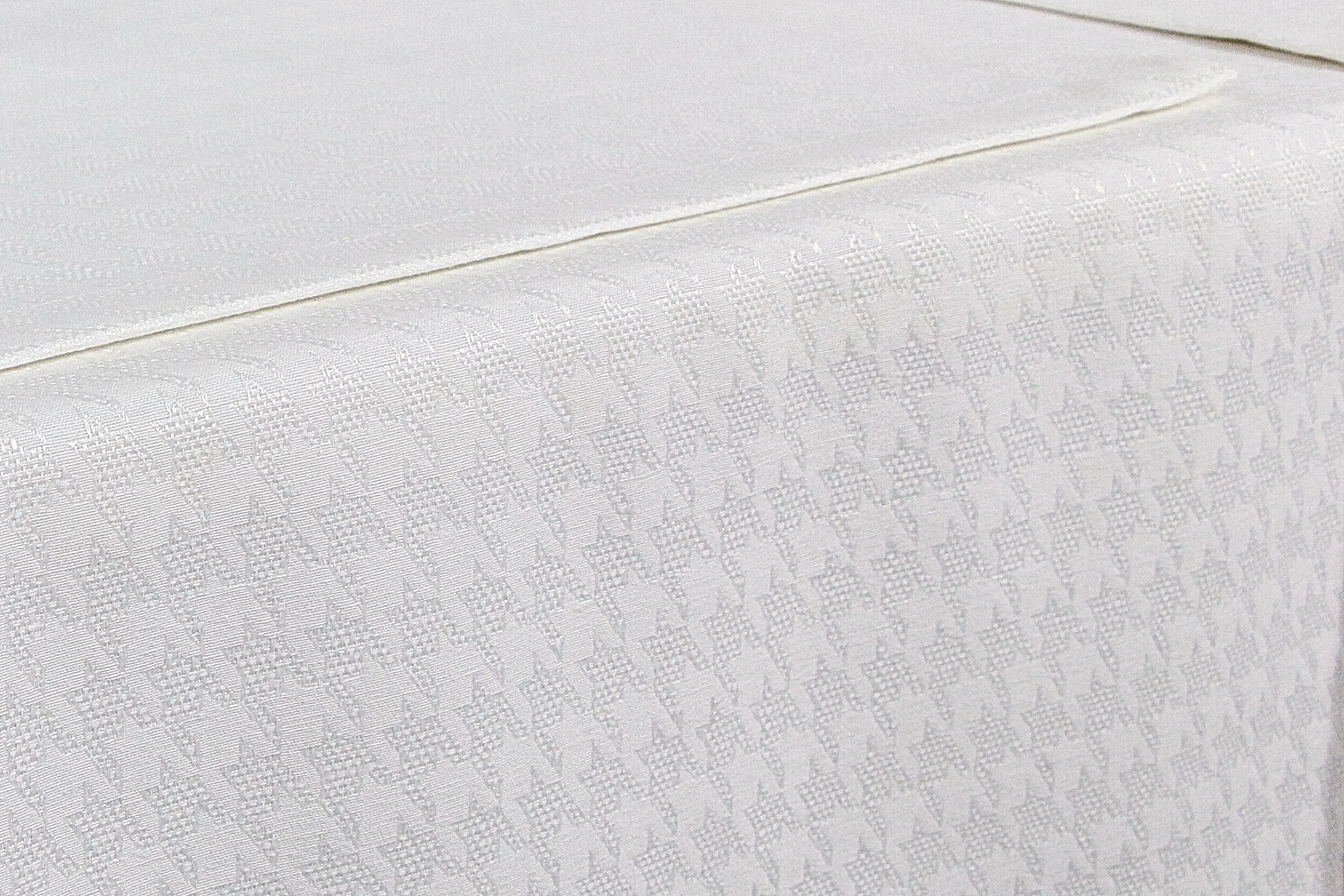 Stoffserviette mit Fleckschutz Evita Perlweiß Muster Größe 40x40 cm