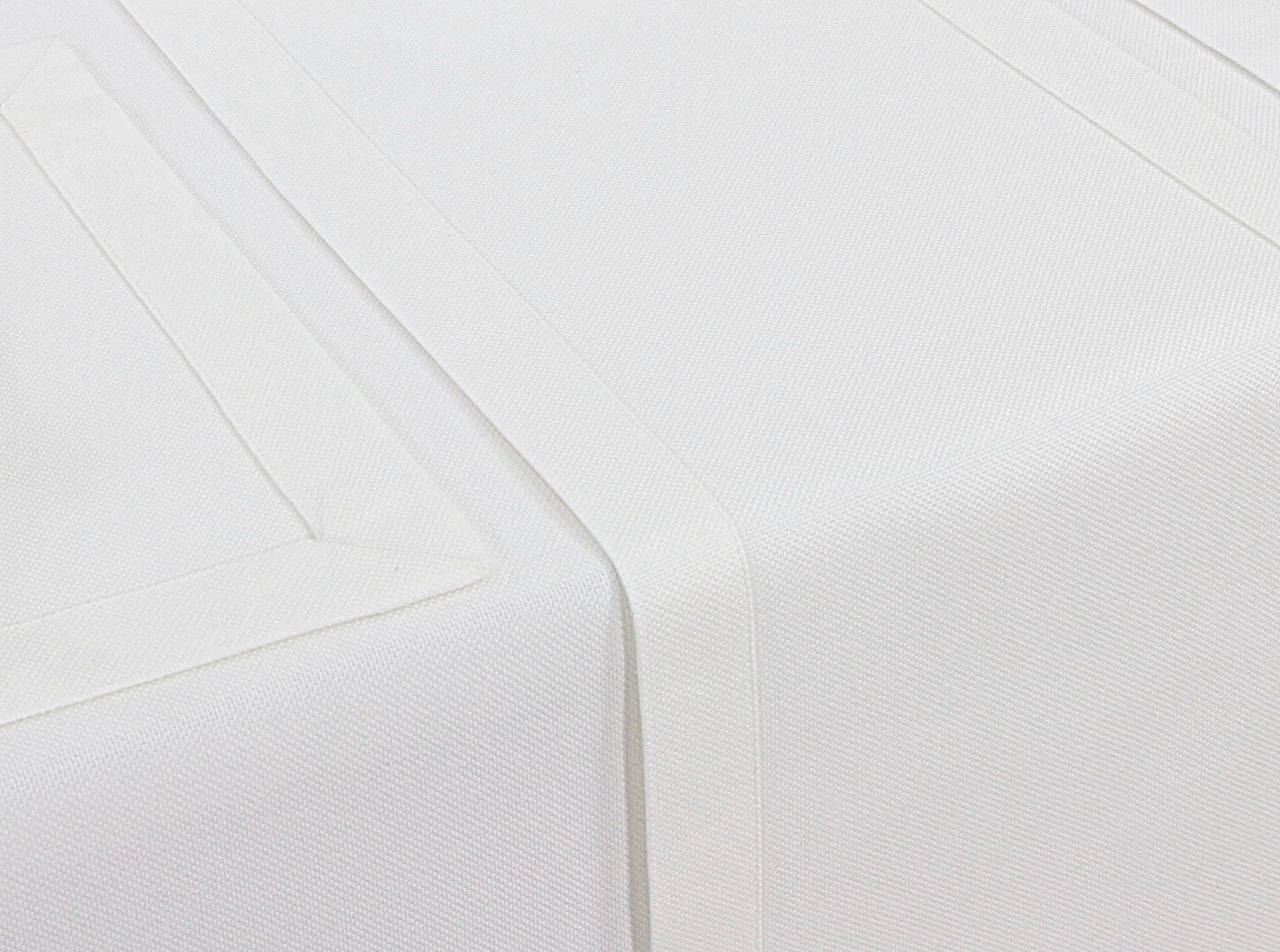 Tischset mit Fleckschutz Weiß uni Liberas Größe 32x42 cm Platzset