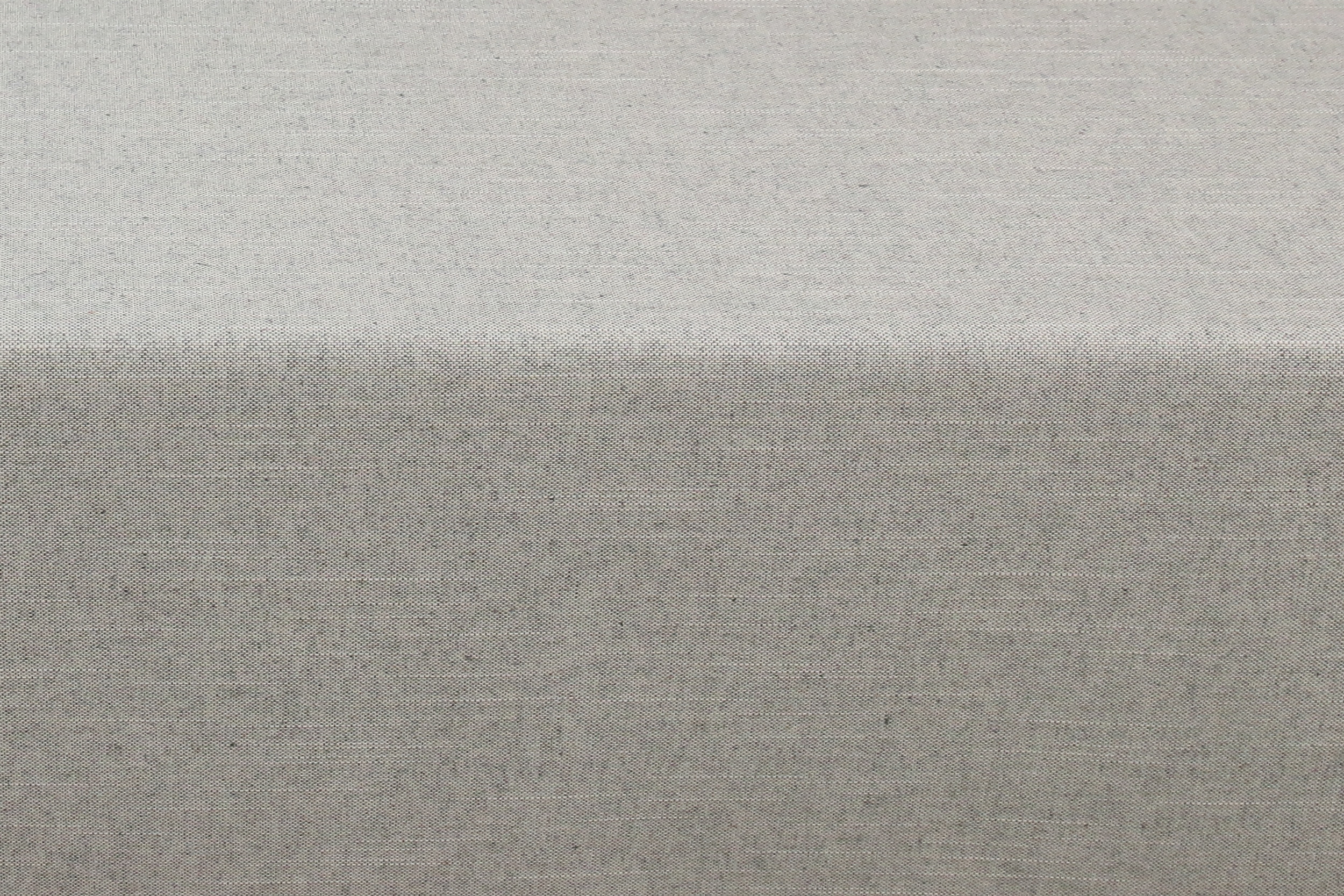 Tischdecke abwaschbar Grau einfarbig Perla Breite 138 cm