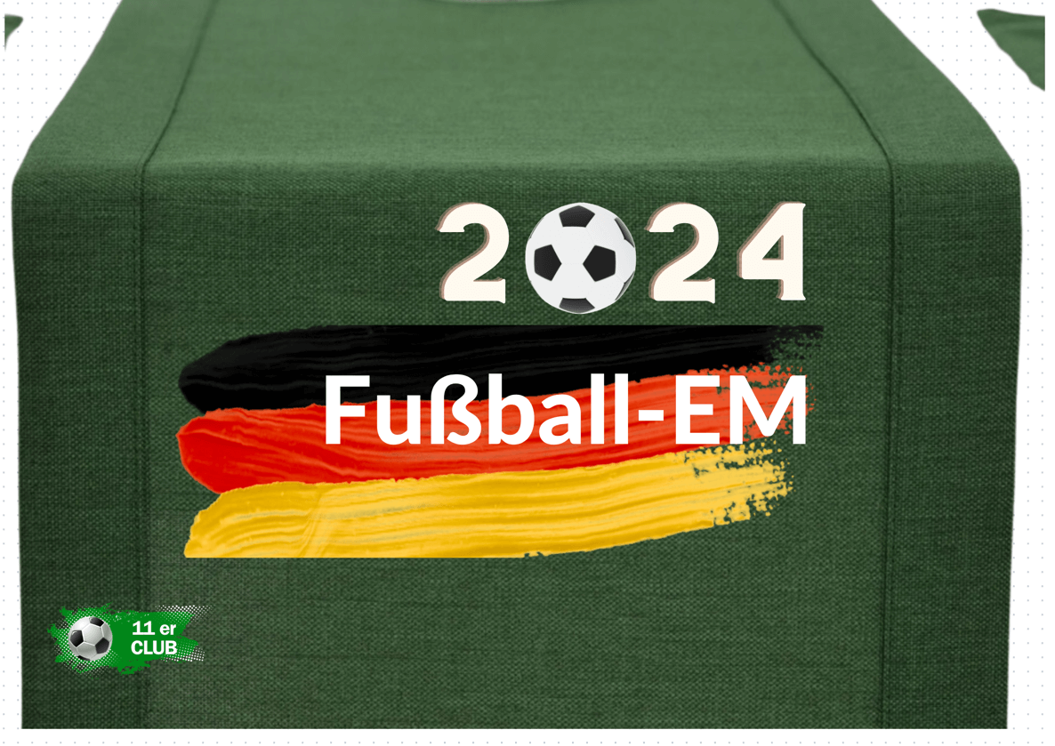 Fußball Tischdecken individuell bedruckt mit Fußballmotiven oder Logo