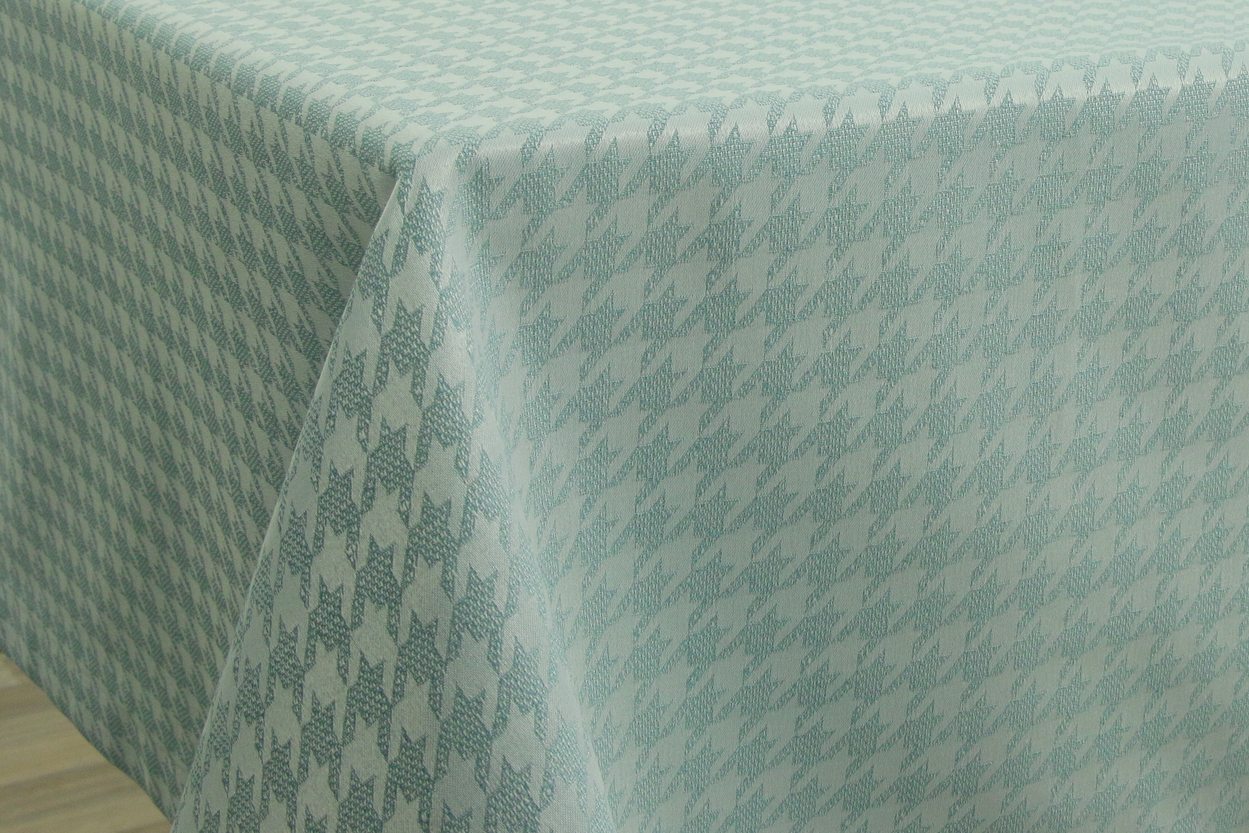 Tischdecke mit Fleckschutz Evita Perlmint Muster Breite 120 cm