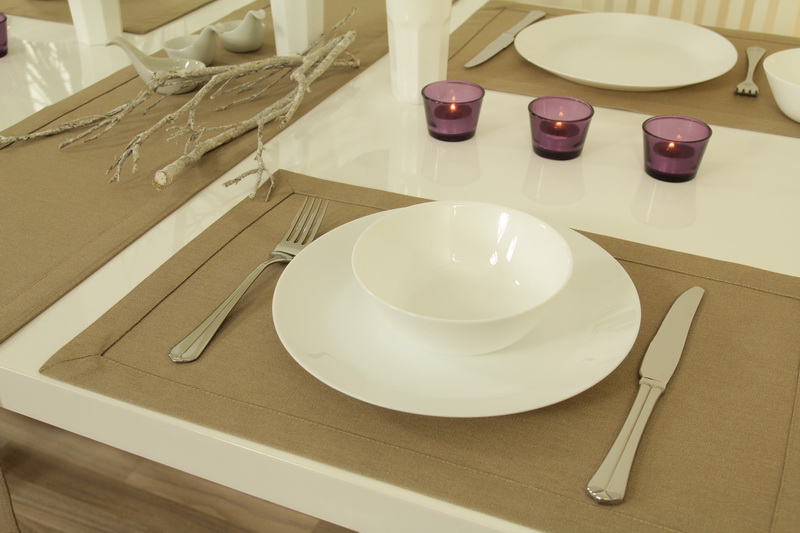 Tischsets & Platzsets NATUR | TiDeko® Tischdecken-Shop.de. Tischdecken  Markenqualität | Tischsets