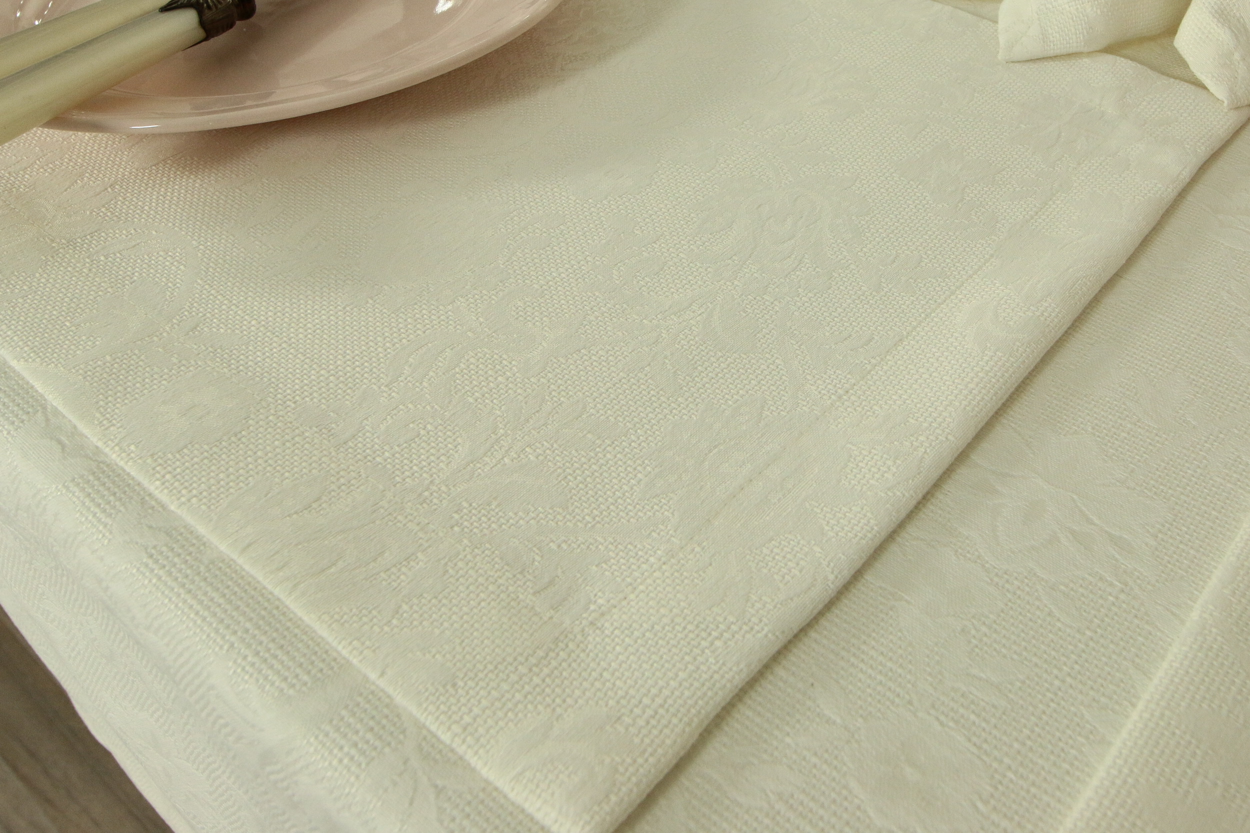 Tischset mit Fleckschutz Evita Perlcreme Ranke Größe 32x42 cm Platzset