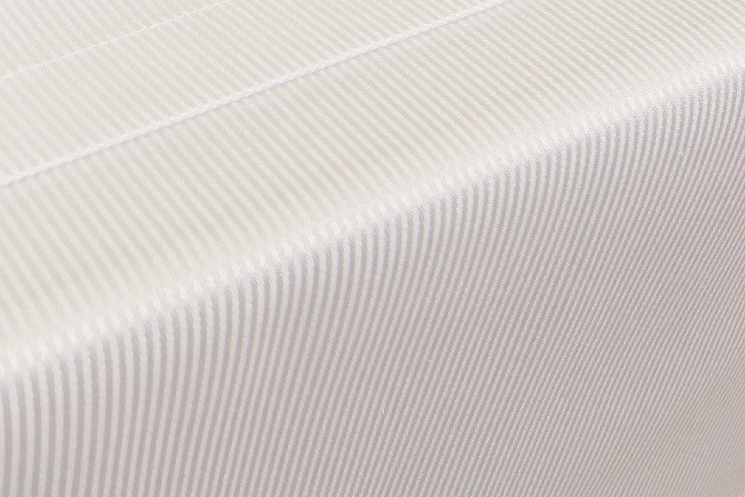 Damast Tischdecke Weiß gestreift SCIDA Breite 140 cm