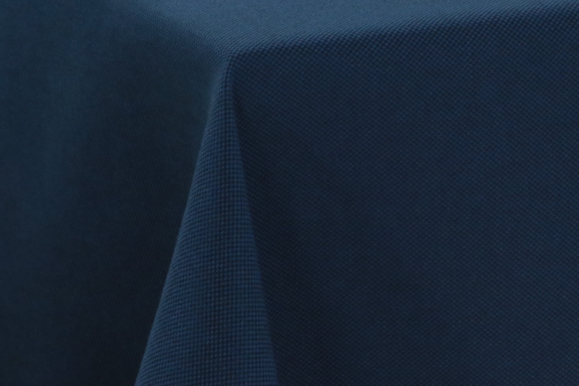 Tischdecke mit Fleckschutz Blau uni Liberas Breite 180 cm