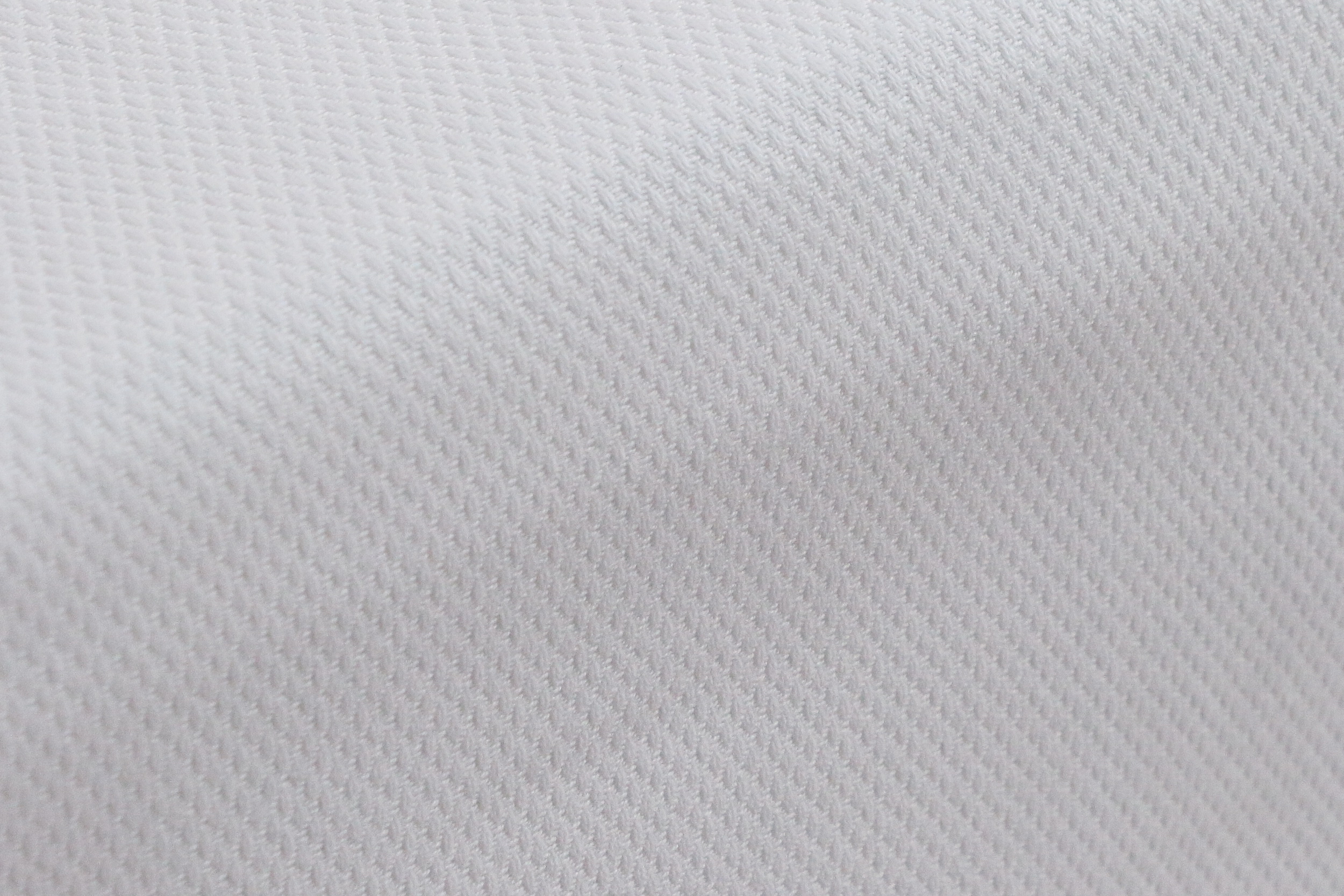 Stoffserviette Weiß einfarbig feines Rautenmuster Größe 40x40 cm