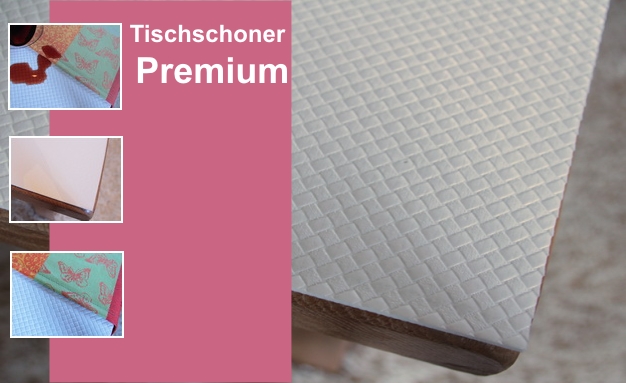 Tischschoner / Tischpolster / Tischdeckenunterlage Breite 170 cm