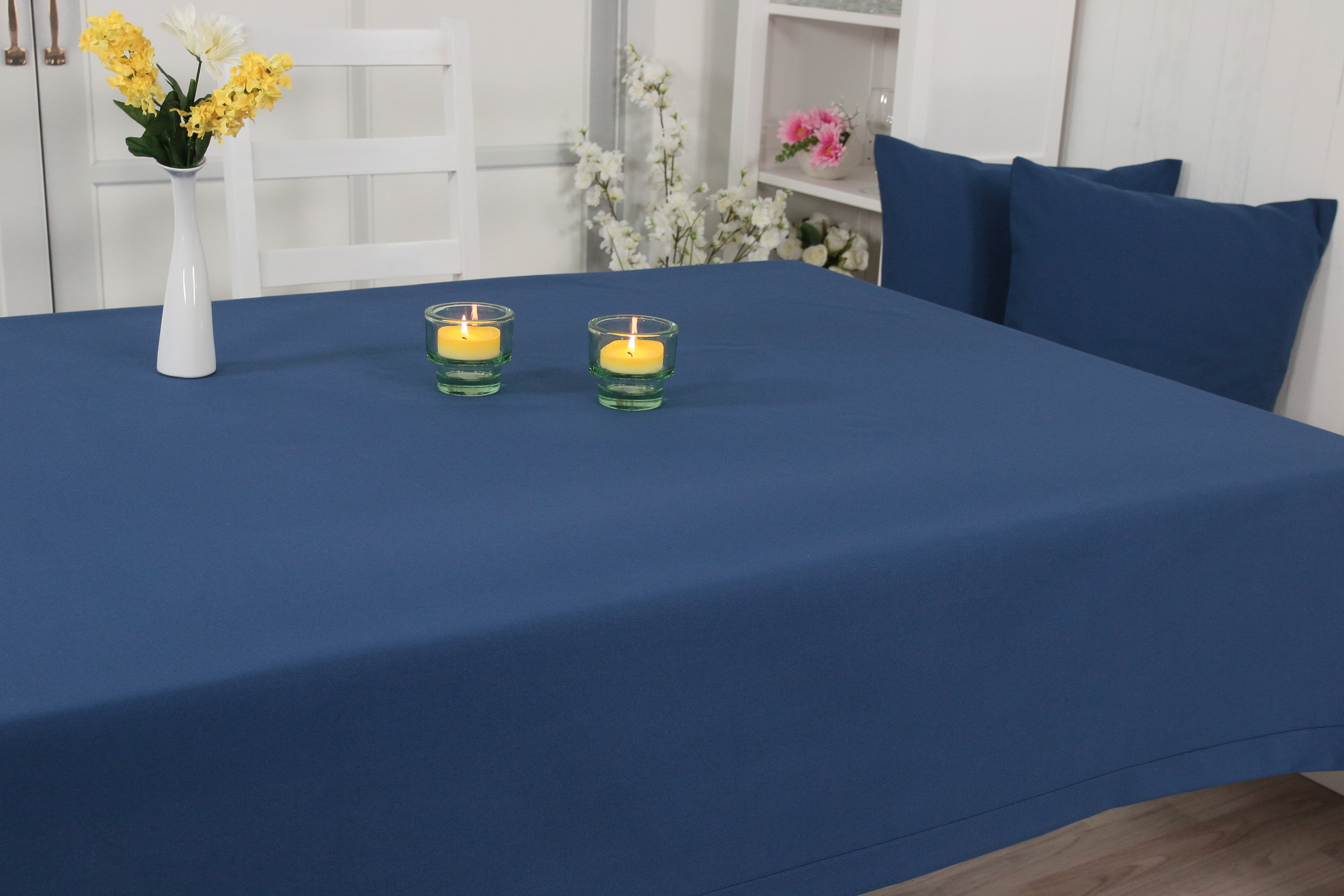 Tischdecke Kornblume Blau Breite 180 cm