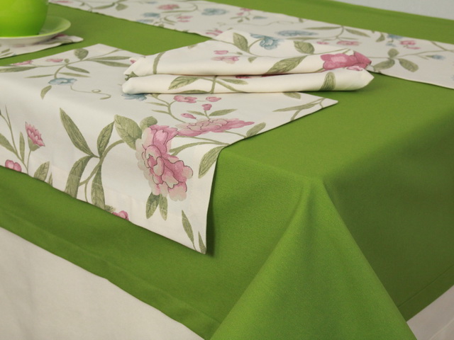 Frische Tischdecken  Farben für den Frühling