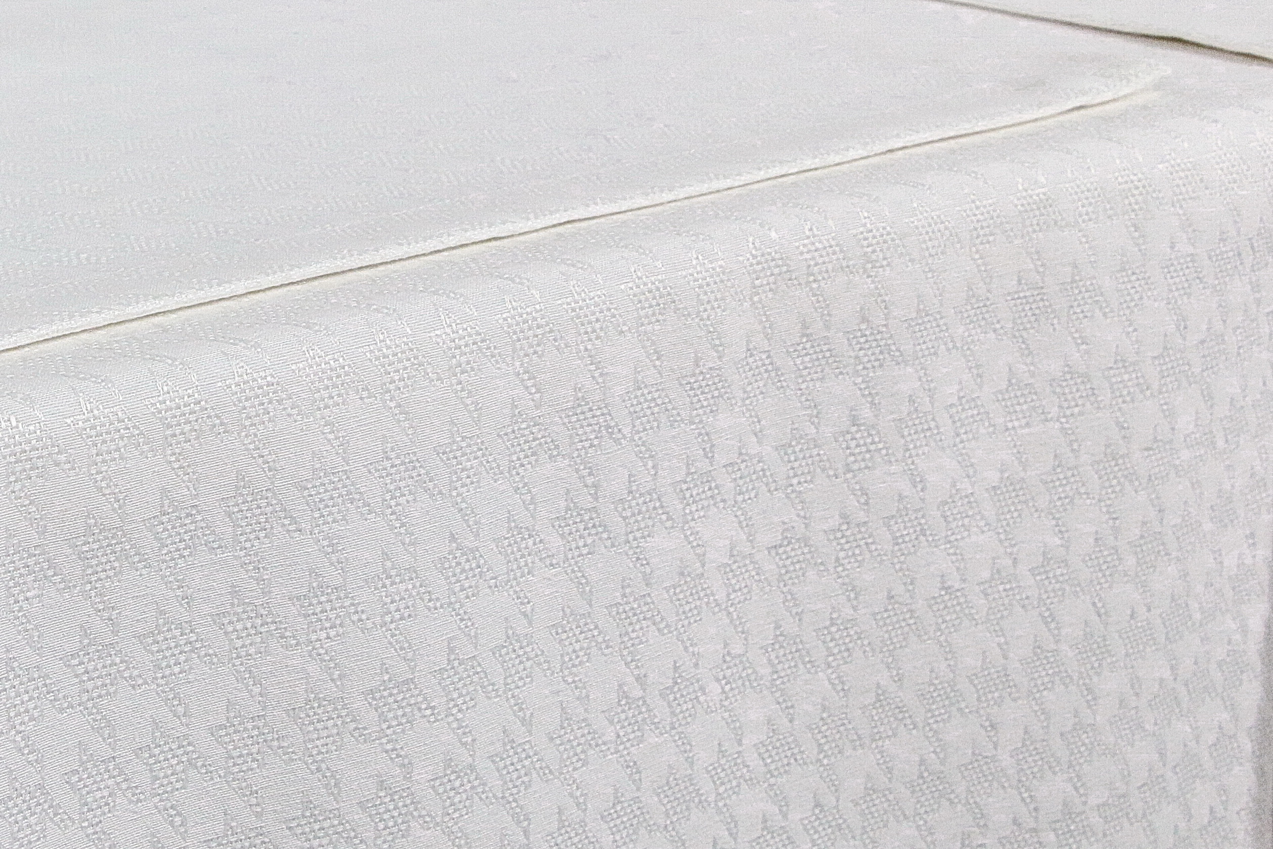 Stoffserviette mit Fleckschutz Evita Perlweiß Muster Größe 45x45 cm