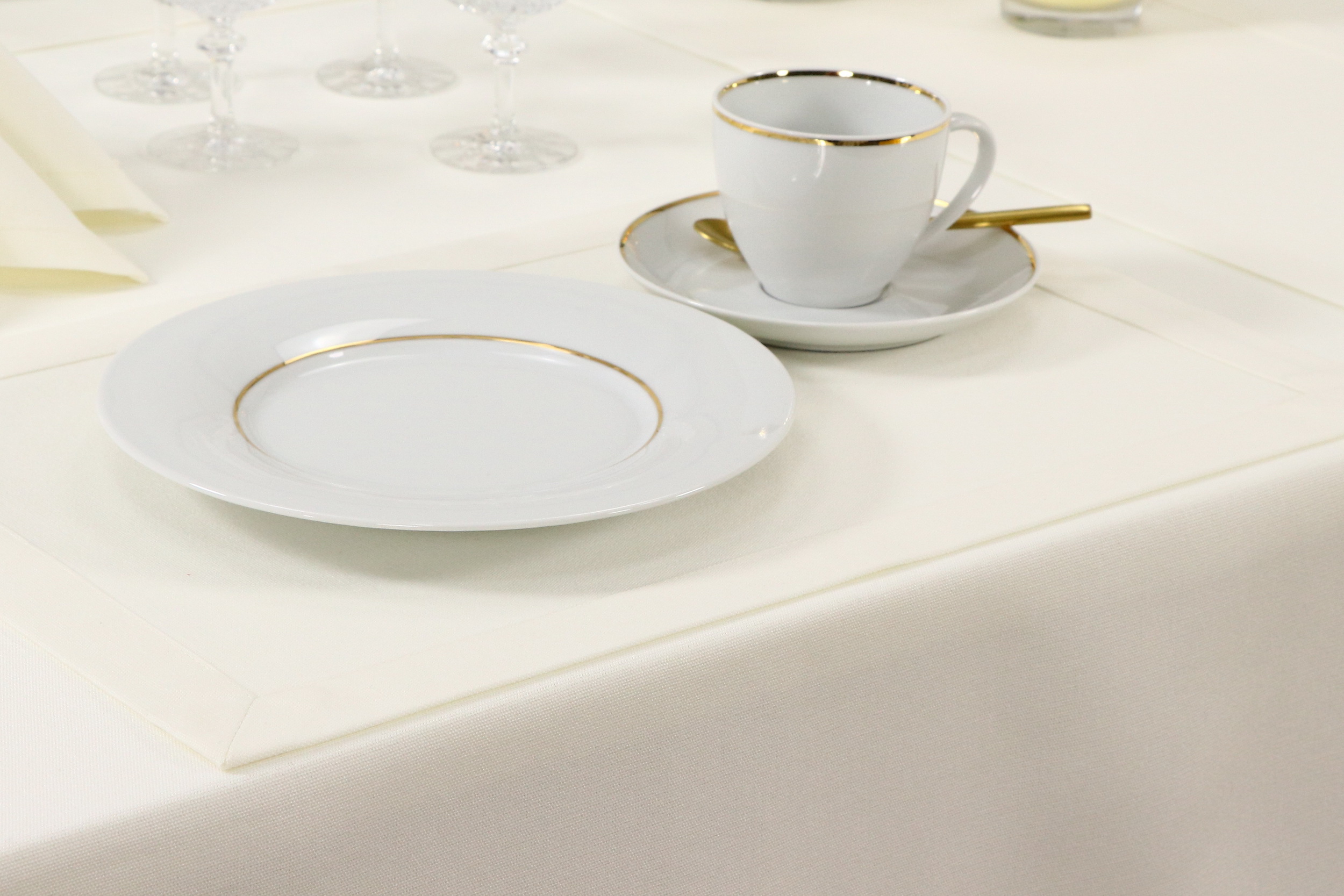 Tischsets & Platzsets WEISS | TiDeko® Tischdecken-Shop.de. Tischdecken  Markenqualität