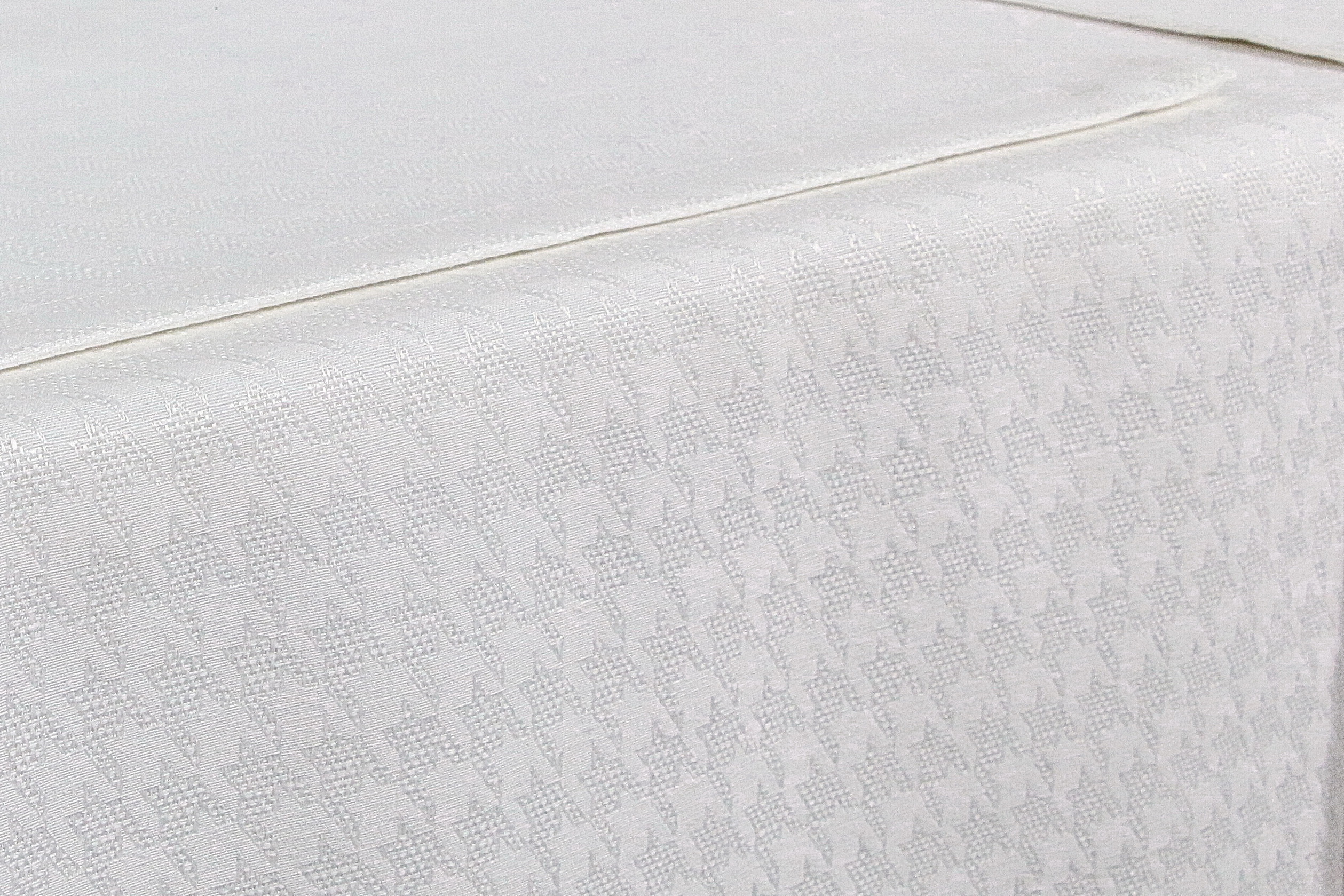 Tischset mit Fleckschutz Evita Perlweiß Muster Größe 30x48 cm Platzset