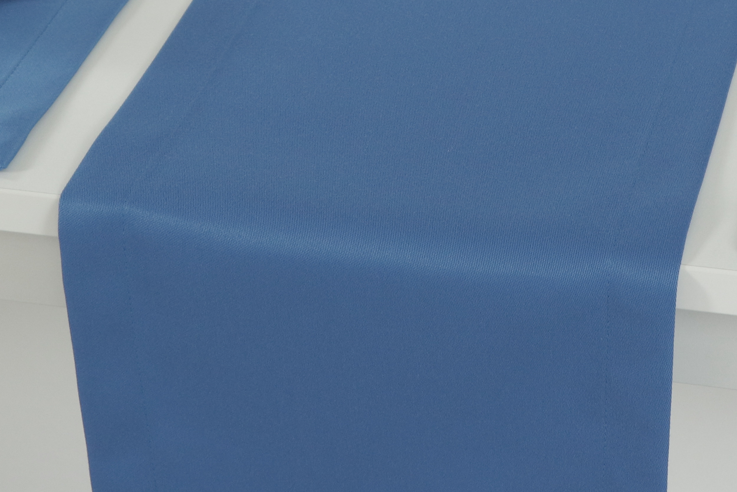 Tischläufer Mittelblau Optimum Breite 25 cm